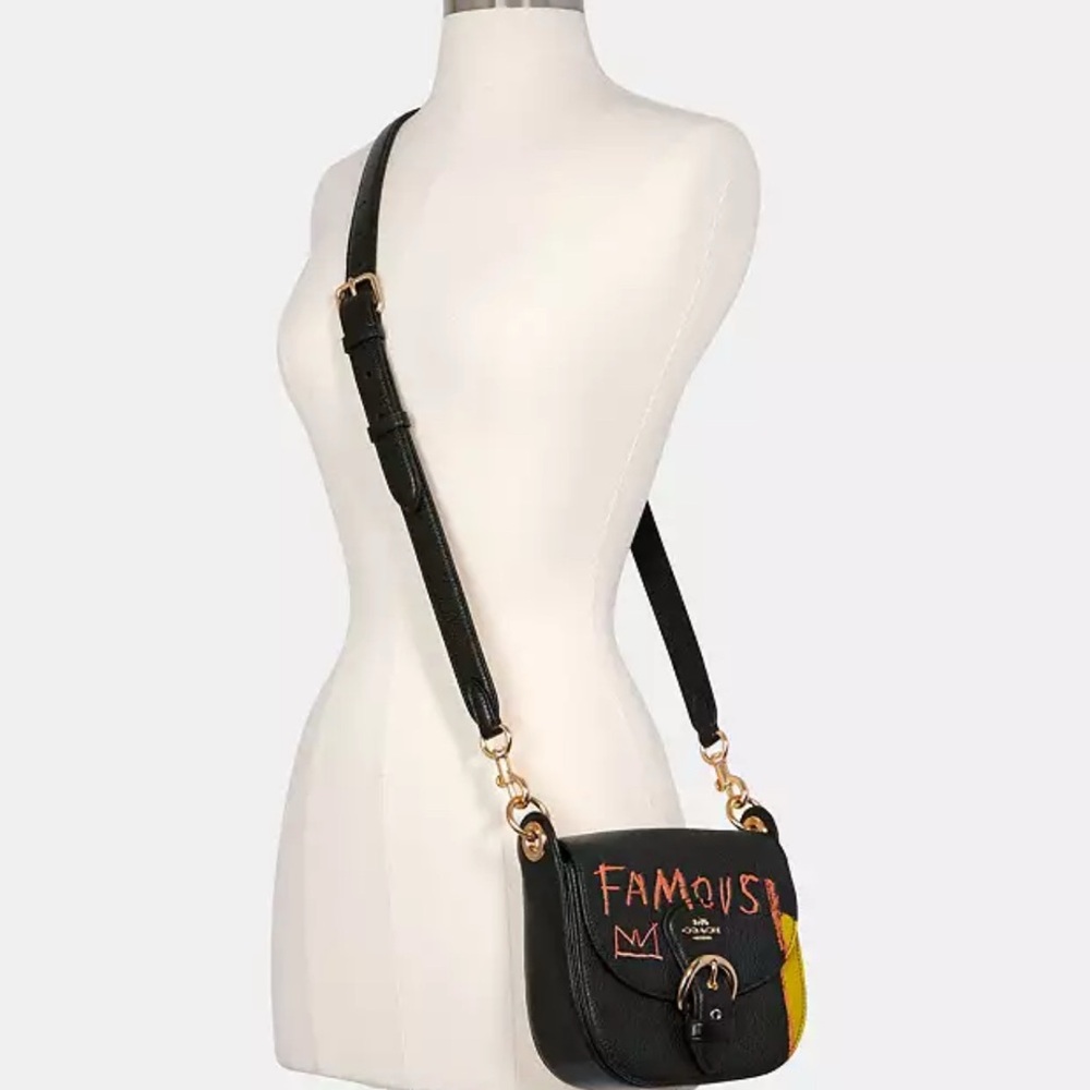 Coach X Jean Michel Basquiat Kleo Shoulder Bag 17